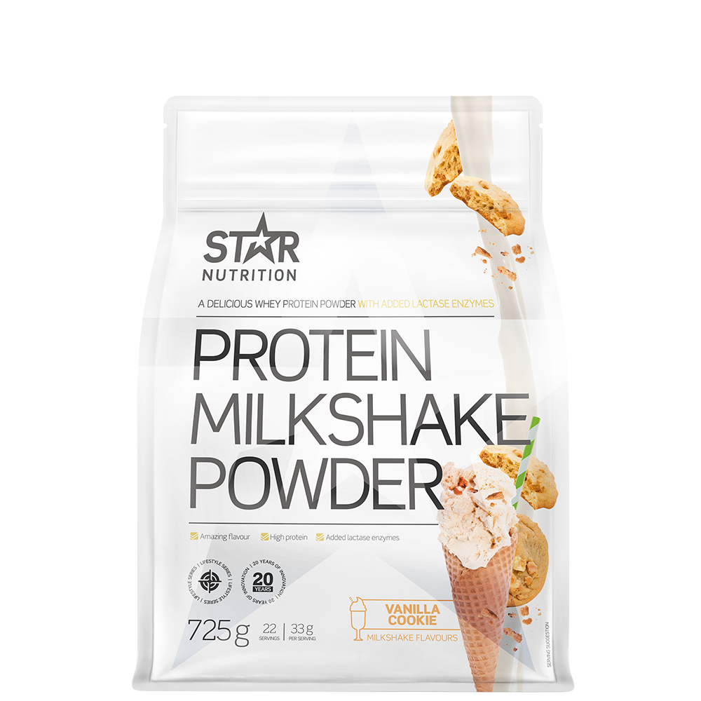 Star Nutrition Protein Milkshake Powder, 725 g Vanilla Cookie
