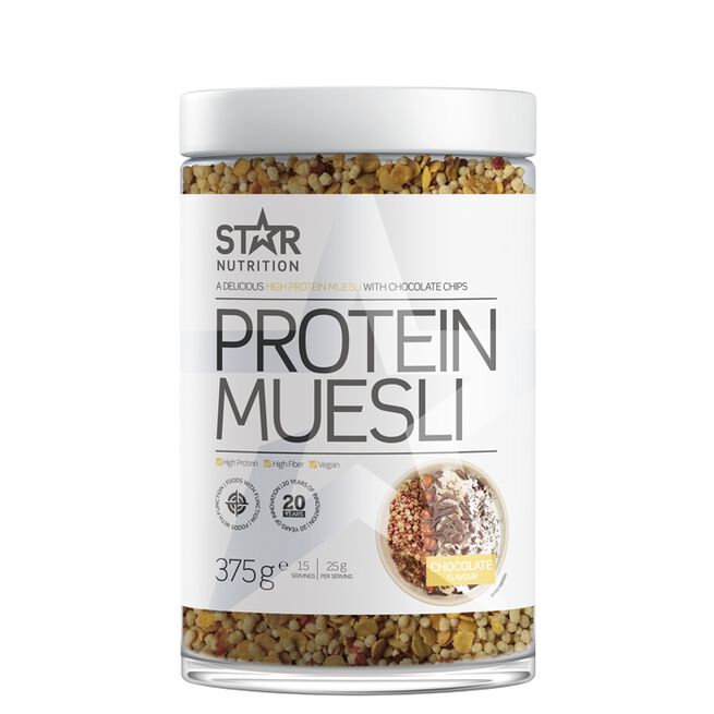 Star Nutrition Protein Muesli, 375 g Chocolate