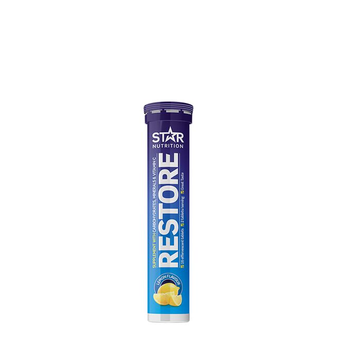 Star Nutrition Restore Elektrolyter 16 brustabletter Citrus