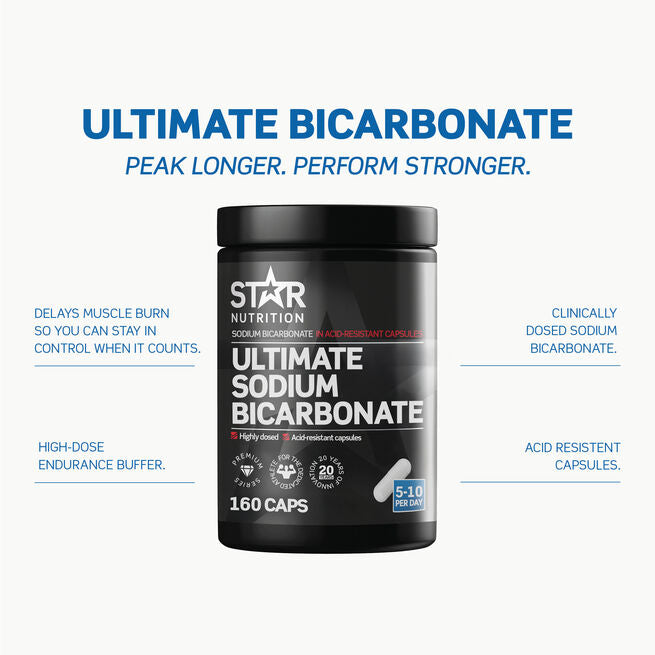 Star Nutrition Sodium Bicarbonate 160 caps