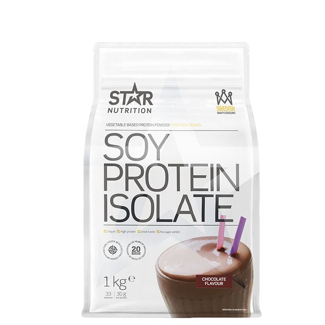 Star Nutrition Sojaproteinisolat 1 kg Chocolate