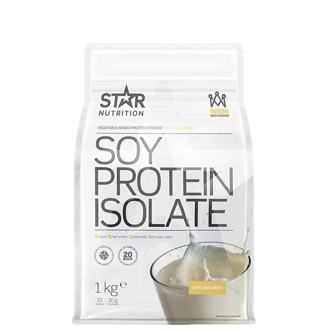 Star Nutrition Sojaproteinisolat 1 kg Natural