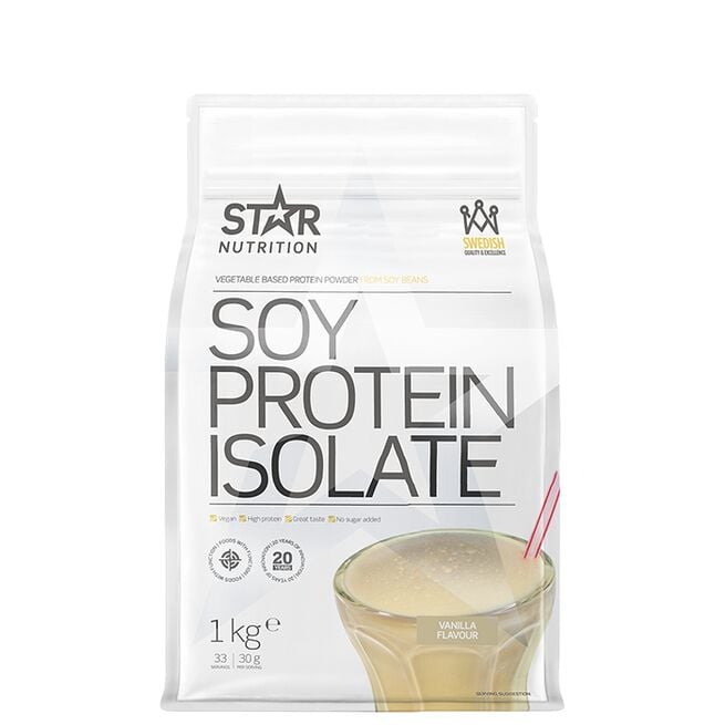 Star Nutrition Sojaproteinisolat 1 kg Vanilla
