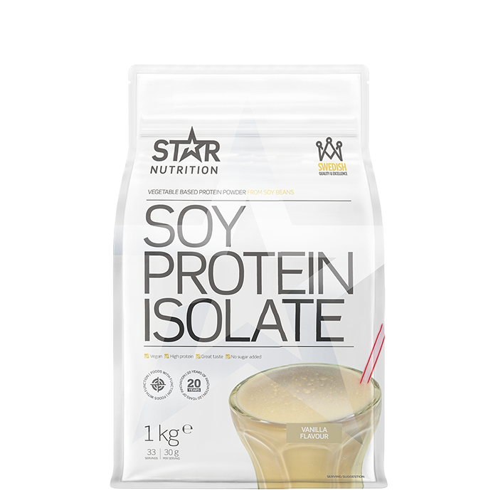 Star Nutrition Sojaproteinisolat 1 kg Vanilla