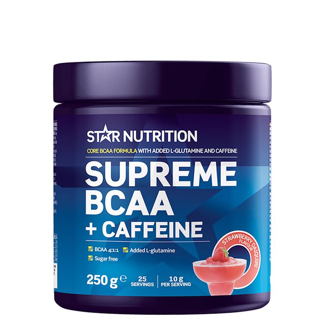 Star Nutrition Supreme BCAA Pulver 250 g Strawberry Daiquiri (+caffeine)
