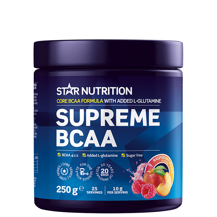 Star Nutrition Supreme BCAA Pulver 250 g Rasberry Peach