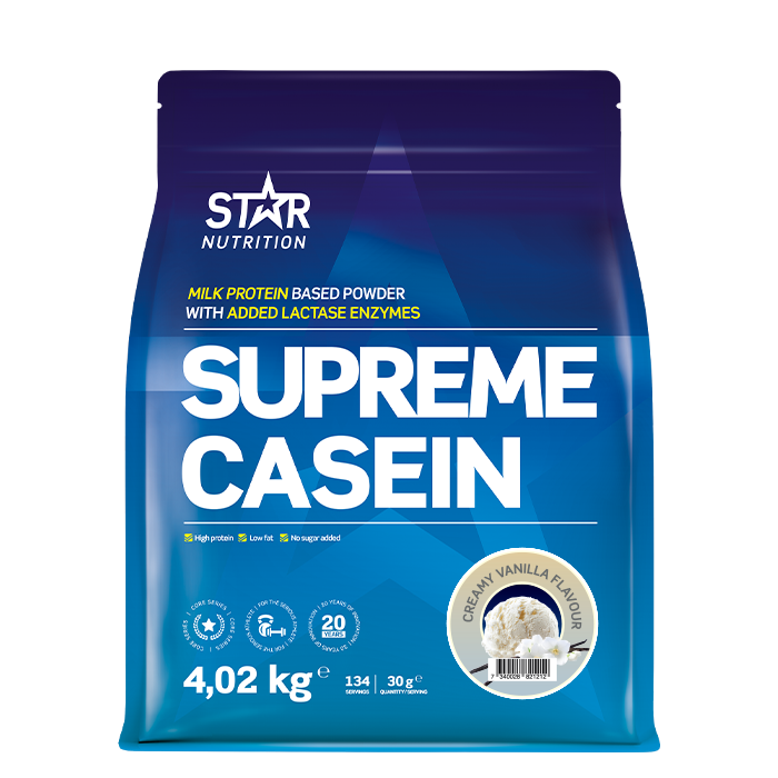 Star Nutrition Supreme Kasein 4020 g Creamy Vanilla