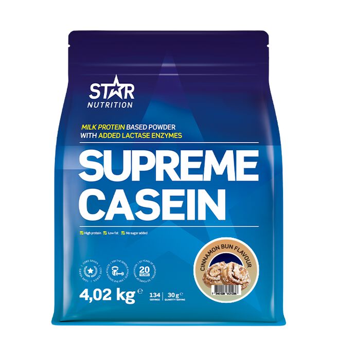 Star Nutrition Supreme Kasein 4020 g Cinnamon Bun