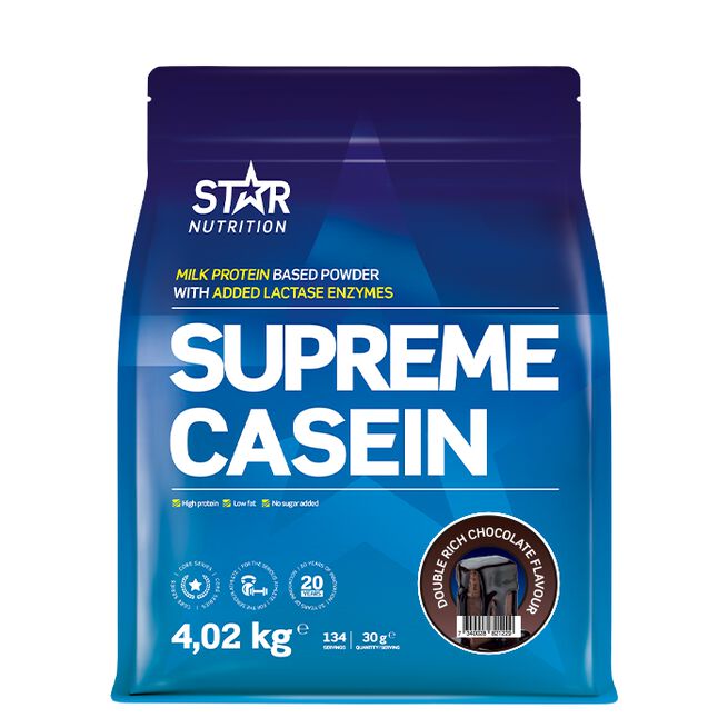Star Nutrition Supreme Kasein 4020 g Double rich chocolate