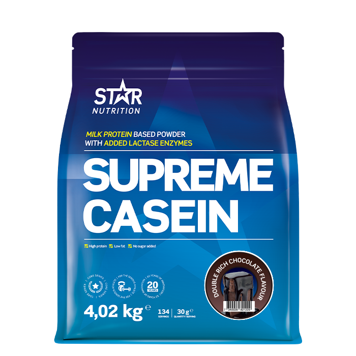 Star Nutrition Supreme Kasein 4020 g Double Rich Chocolate