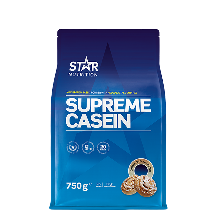 Star Nutrition Supreme Kasein 750 g Cinnamon Bun