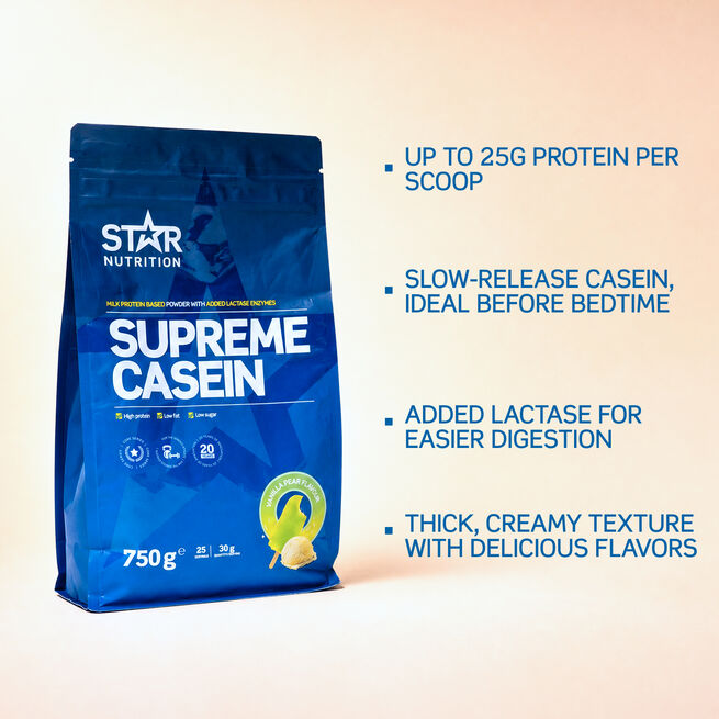 Star Nutrition Supreme Kasein 750 g