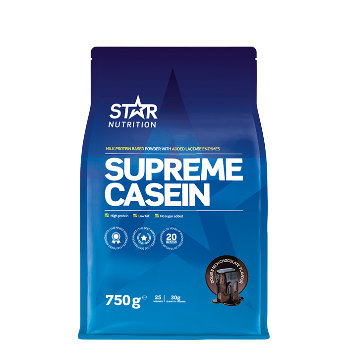 Star Nutrition Supreme Kasein 750 g Double rich chocolate