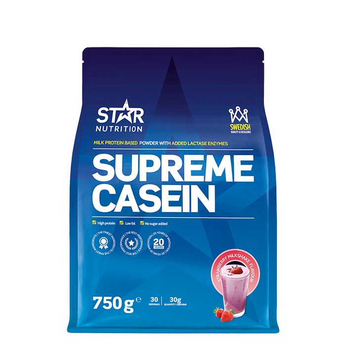 Star Nutrition Supreme Kasein 750 g Strawberry Milkshake