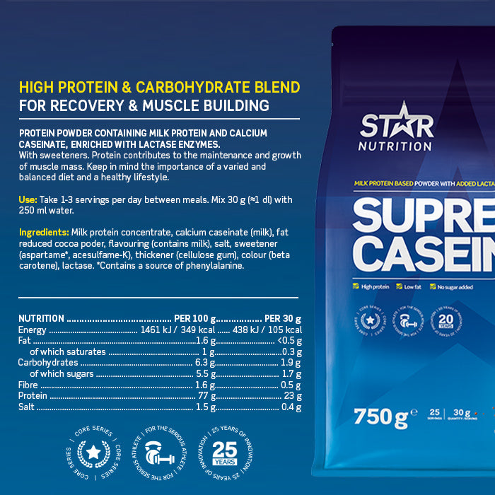 Star Nutrition Supreme Kasein 750 g