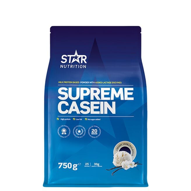 Star Nutrition Supreme Kasein 750 g Creamy Vanilla