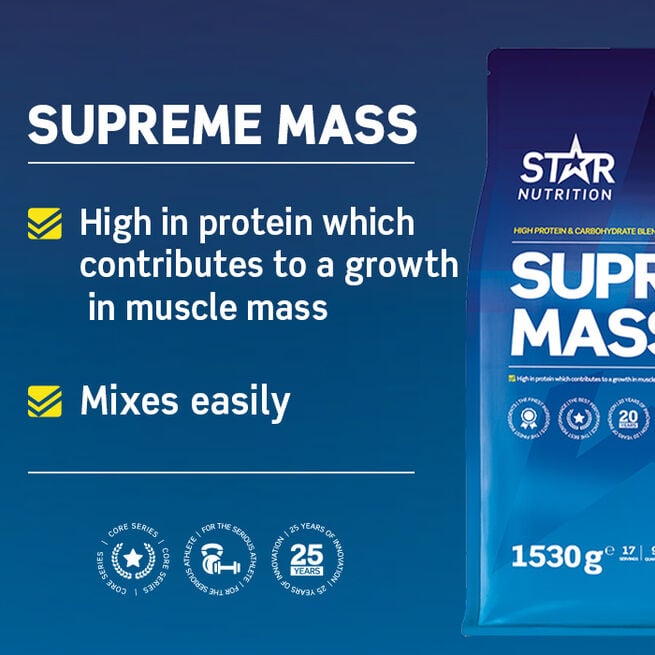 Star Nutrition Supreme Mass Gainer 1,53 kg