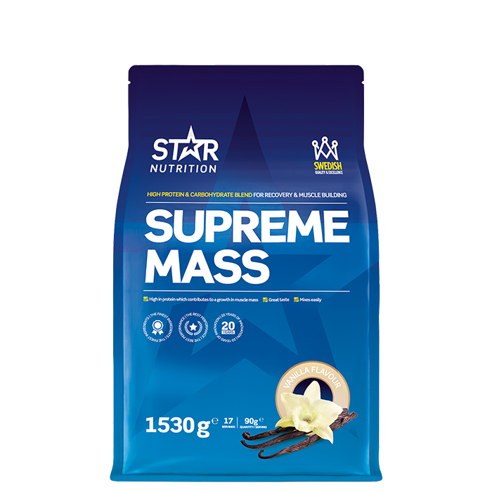 Star Nutrition Supreme Mass Gainer 1,53 kg Vanilj