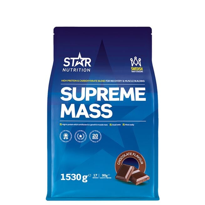 Star Nutrition Supreme Mass Gainer 1,53 kg Choklad