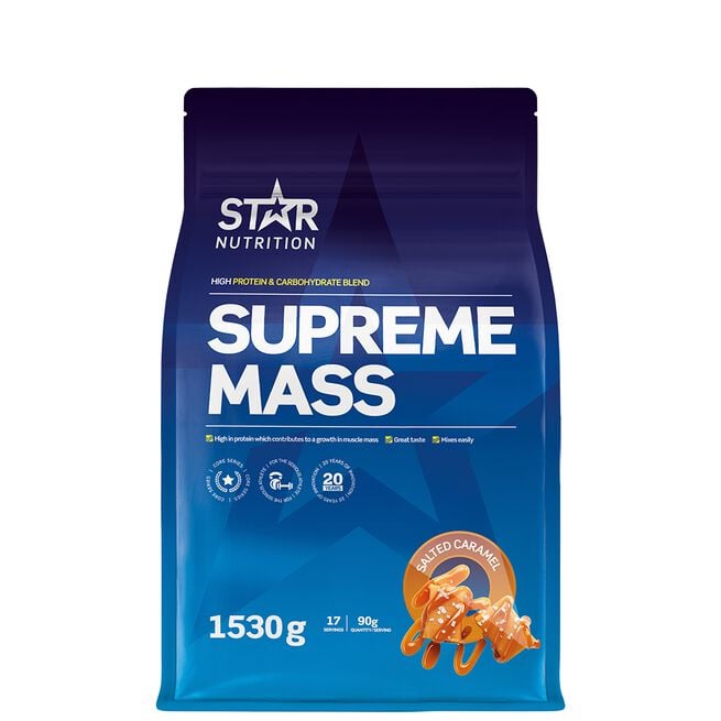 Star Nutrition Supreme Mass Gainer 1,53 kg Salted Caramel