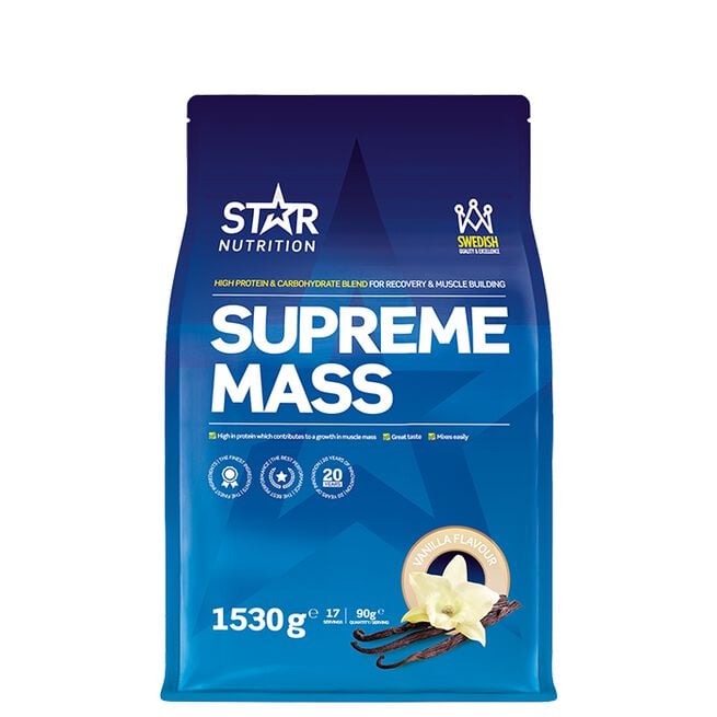 Star Nutrition Supreme Mass Gainer 1,53 kg Vanilj