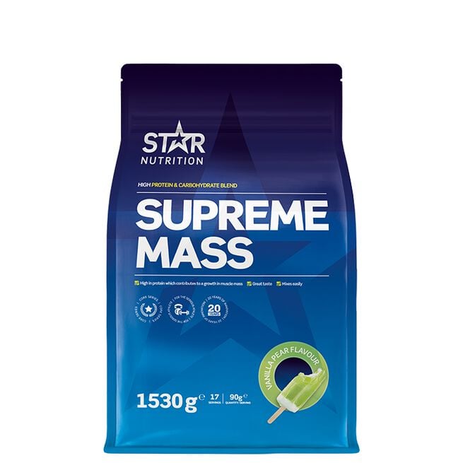 Star Nutrition Supreme Mass Gainer 1,53 kg Vanilla Pear