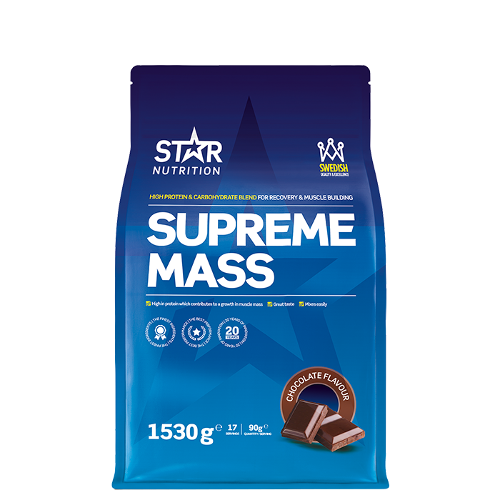 Star Nutrition Supreme Mass Gainer 1,53 kg Choklad