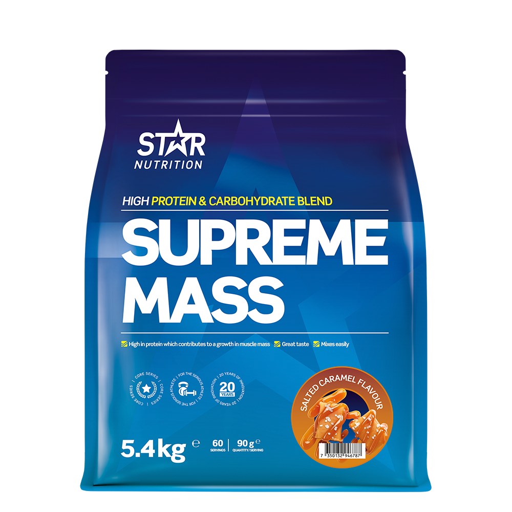 Star Nutrition Supreme Mass Gainer 5400 g Salted Caramel