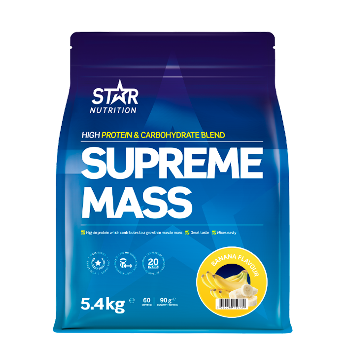 Star Nutrition Supreme Mass Gainer 5400 g Banan