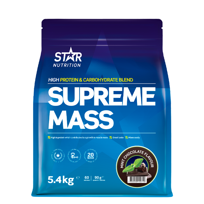 Star Nutrition Supreme Mass Gainer 5400 g Mintchoklad