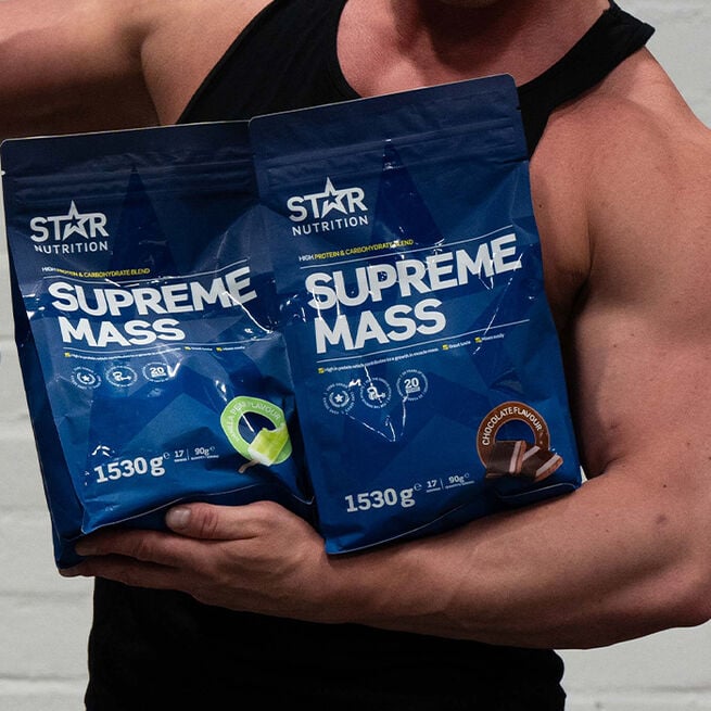 Star Nutrition Supreme Mass Gainer 5400 g Jordgubb