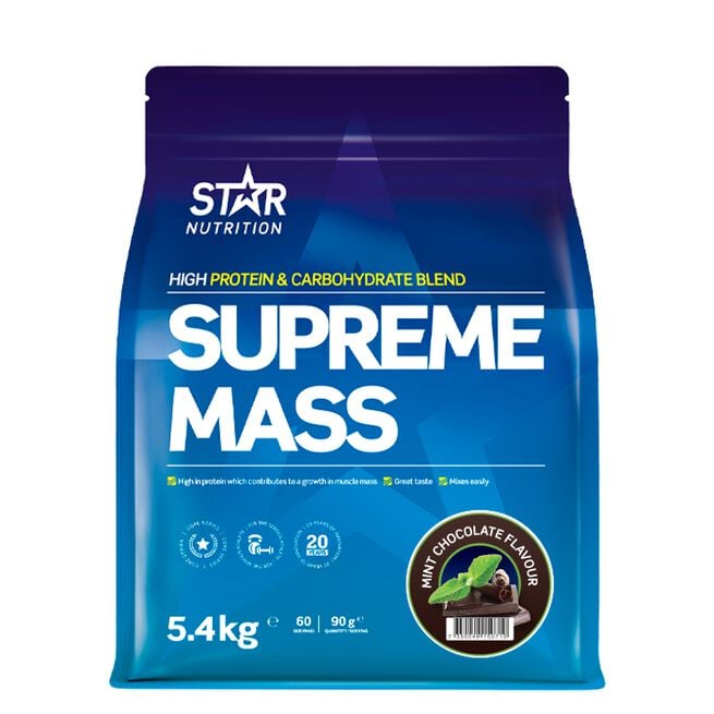 Star Nutrition Supreme Mass Gainer 5400 g Mintchoklad