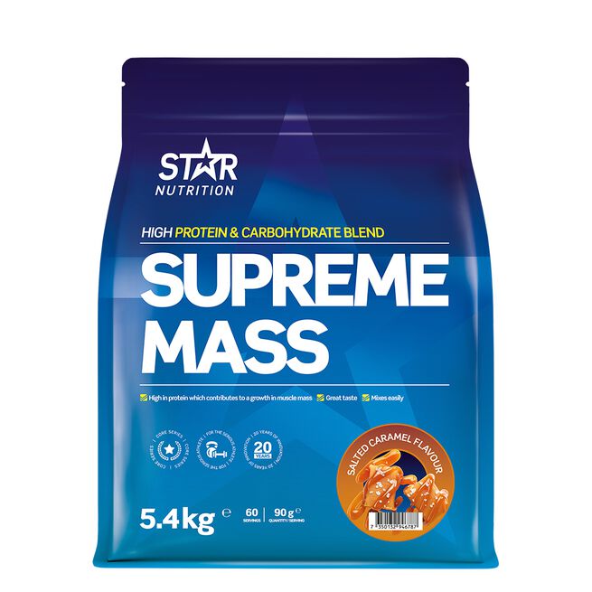 Star Nutrition Supreme Mass Gainer 5400 g Salted Caramel