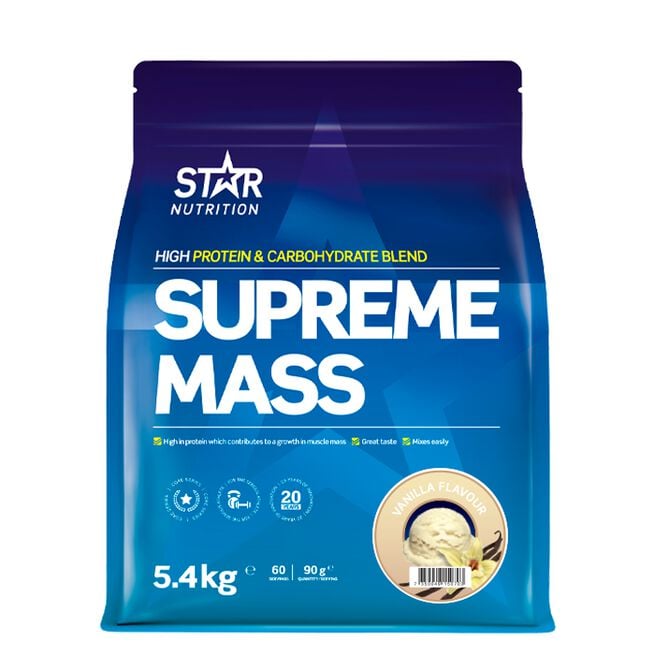 Star Nutrition Supreme Mass Gainer 5400 g Vanilj