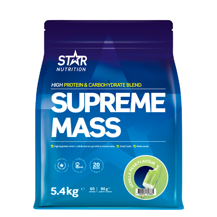 Star Nutrition Supreme Mass Gainer 5400 g Vanilla Pear