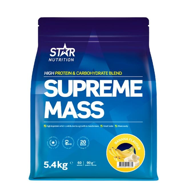 Star Nutrition Supreme Mass Gainer 5400 g Banan