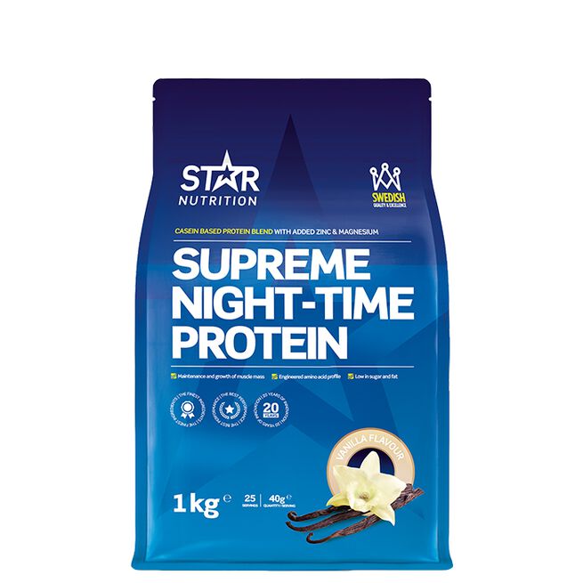 Star Nutrition Supreme Night Time Protein - 1kg