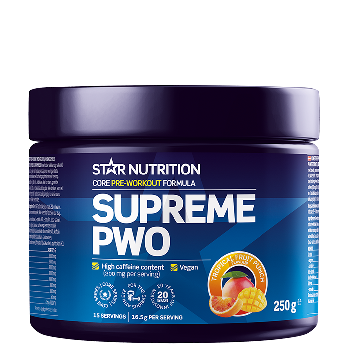 Star Nutrition Supreme PWO 250 g Tropical Fruit Punch
