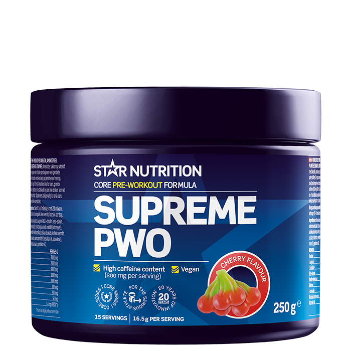 Star Nutrition Supreme PWO 250 g Cherry
