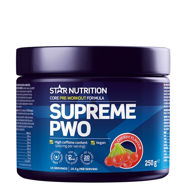 Star Nutrition Supreme PWO 250 g Cherry