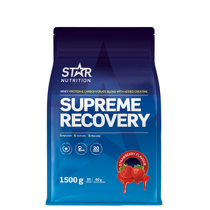 Star Nutrition Supreme Recovery Gainer 1,5 kg Strawberry