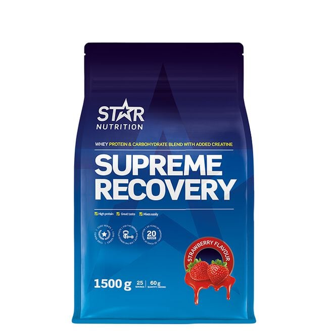 Star Nutrition Supreme Recovery Gainer 1,5 kg Strawberry