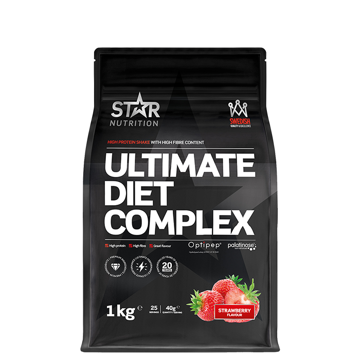 Star Nutrition Ultimate Diet Complex Måltidsersättning 1 kg Strawberry