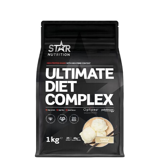 Star Nutrition Ultimate Diet Complex Måltidsersättning 1 kg Vanilla