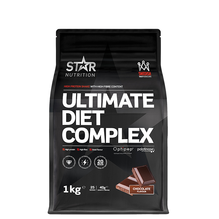 Star Nutrition Ultimate Diet Complex Måltidsersättning 1 kg Choklad - New and improved