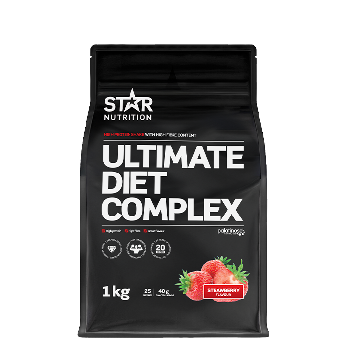 Star Nutrition Ultimate Diet Complex Måltidsersättning 1 kg Strawberry