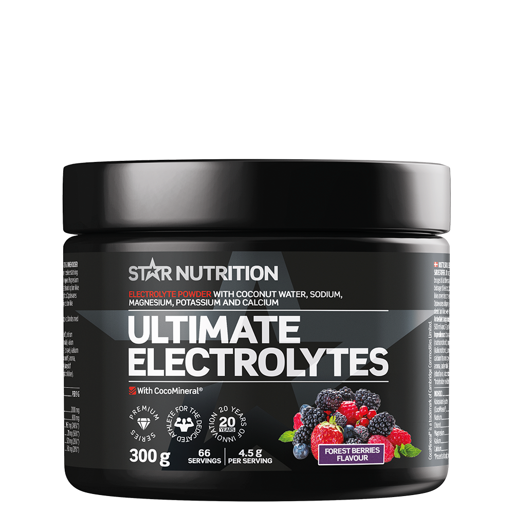 Star Nutrition Ultimate Electrolytes Vätskeersättningpulver 300 g Forest Berries