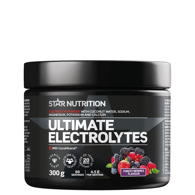 Star Nutrition Ultimate Electrolytes Vätskeersättningpulver 300 g Forest Berries