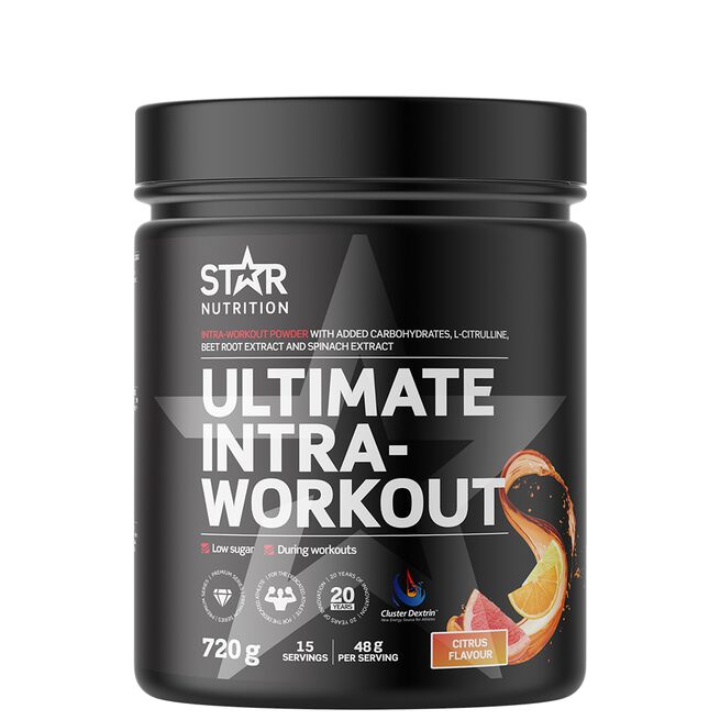 Star Nutrition Ultimate Intra Workout Kolhydratspulver 720 g Citrus