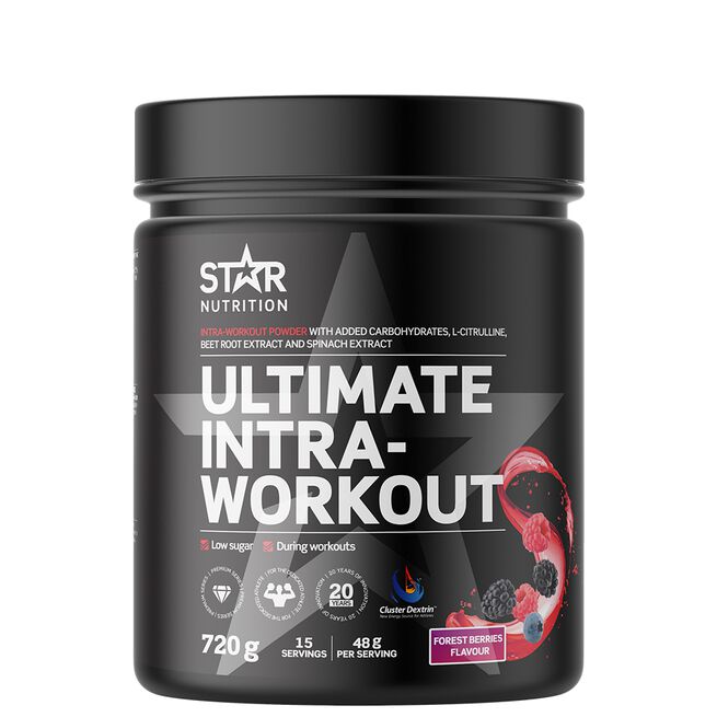 Star Nutrition Ultimate Intra Workout Kolhydratspulver 720 g Forest Berries